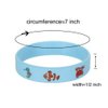 Cleverplay 24 Pack Under the Sea Silicone Wristbands Bracelets, Ocean Life Animal Birthday Decoration Party Favors for Kids