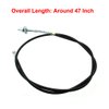 TC-Motor 47" Rear Brake Cable For Yamaha PW50 Y-Zinger 50 PY50 Rear Drum Brake/Yamaha Peewee PW50 1981-2016 With Drum Brakes