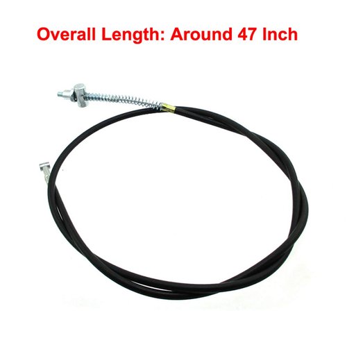 TC-Motor 47" Rear Brake Cable For Yamaha PW50 Y-Zinger 50 PY50 Rear Drum Brake/Yamaha Peewee PW50 1981-2016 With Drum Brakes