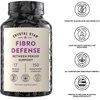 Crystal Star Fibro Defense, 150 Capsules - Breast & Uterine Health Between Periods - Natural Herbal Supplement Caps for Women - Vegetarian, Non GMO