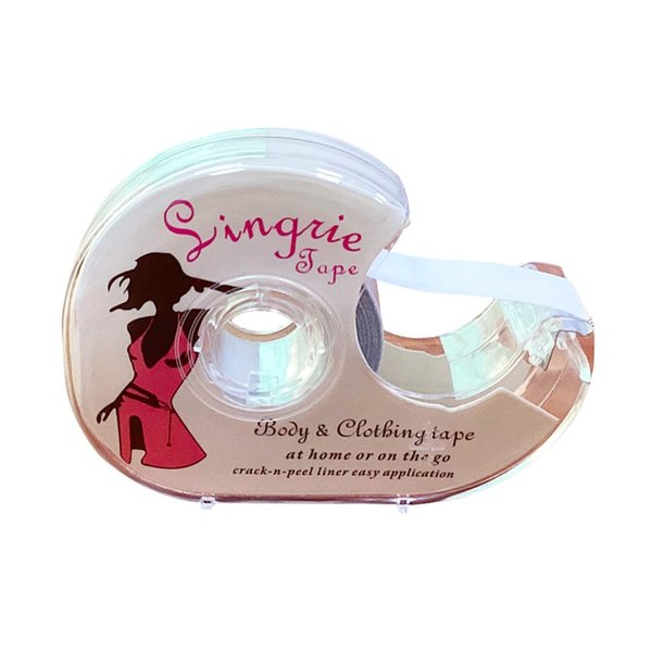 Women Clothing Tape,Beauty Tape,Fashion Double Sided Tape for Clothing and Body,Scarf, Clear Transparent Tape for All Fabric Types and All Skin, 16.5 Ft