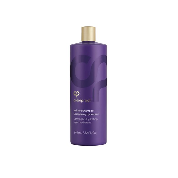 Colorproof Moisture Shampoo 32oz - For Dry Color-Treated Hair, Hydrates & Repairs, Sulfate-Free, Vegan