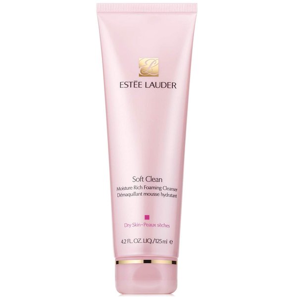Estée Lauder Soft Clean Moisture Rich Foaming Facial Cleanser, 4.2 oz.
