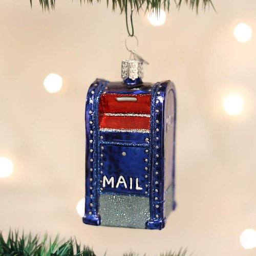 Old World Christmas Ornaments: Home Gifts Glass Blown Ornaments for Christmas Tree, Mail Box