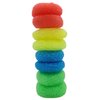 Handy Housewares Round Non-Scratch Nylon All Surface Dish Scouring Pads - Random Colors (8 Pad Pack)