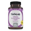 Twinlab Stress B-Complex Caps - Complete B-Complex & 1000 mg Vitamin C - Energy Support Supplement with Vitamin B12 and B6-100 Capsules
