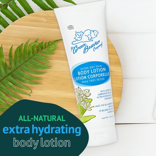 Green Beaver Organic Body Lotion for Dry Skin, 100% Natural Body Cream for Extra Dry Skin, Cruelty-Free Body Moisturizer for Men and Women