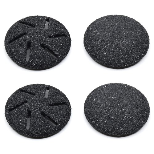 Own Harmony Refill Rollers: Best Fit for Electric Callus Remover Model CR2100 Pedicure Tools - Professional Foot Care for Smooth Feet - Refills 4 Pack Replacement Heads (2 Regular and 2 Extra Coarse)