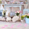 TUPARKA 12 Sheet 72 Pcs Easter Bunny Feet Bunny Clings Decals Stickers for Home Floor,Easter Party Decorations