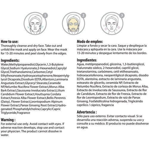 Celavi Face Mask Sheet 12 Pacl K-Beauty Skincare Korea Skin Care Moisturizing Facial