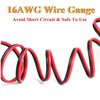 I Little Bamboo 2Pin Way 16 AWG Waterproof Electrical Connectors, Male and Female Way 16 AWG Wire Harness Plug Socket Kit Suitable for Car, Truck, Boat, Motorcycle, Trike, Caravan, Marine-5 Pack
