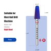 Depvko Tornado Nail Drill Bits, 3/32'' Carbide Drill Bits for Nails, Professional Advanced Safety Efile Bits for Acrylic Nail, Fast Remove for Manicure Pedicure Cuticle Gel Polishing(Fine, Purple)