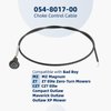 Ximoon 054-8017-00 Choke Cable Compatible with Bad Boy Mower ZT/MZ 60" Push Pull Choke Control Cable 290-610 Universal Lawn Mower Parts