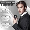 Avenue Man - Hair Clay for Men - Matte Finish Sculpting Clay - Strong Hold, Maximum Definition and Textured Control - For All Hair Types - Infused with Beeswax, Kaolin Clay and Argan Oil - 3.0oz/90g