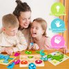 AuntyFey Dinosaur Wooden Toddler Puzzle 1-3 with Dinosaur Eggs Peg Puzzles, Montessori Toys for 1 2 Year Old Boy Girl, Kid Wooden Puzzles Ages 2-4, Dinosaur Toy for Toddler, Learning Preschool Puzzle