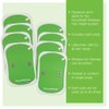 AccuRelief Wireless TENS Electrotherapy Pain Relief System Supply Kit (Packaging May Vary), Works with AccuRelief Wireless Remote Control TENS Device (ACRL-9000), 2 Pair (Pack of 1)