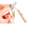 Ceonam 2 Pcs Dental Mirror with Light Tool LED Lighted Teeth Inspection Mirror Anti Fog Curve Angle Dentist Oral Care Tool