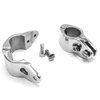 Amadget Bimini Top Hinge Rail Mount, 2 PCS Marine Boat Jaw Slide Stainless Steel 7/8" Hardware