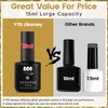 YTD Likomey Reflective Glitter Gel Nail Polish,15ml Champagne Gold Flash Diamond Shimmer Gel Polish,Sparkly Shiny Salon Manicure Spring Gift UV Nail Gel Varnish,SZ012