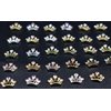 LIFOOST 30Pcs Crown Nail Charms with Rhinestones Gold and Silver Nail Jewelrys for Nail Art 3D Women Nails Big Crown (Style1)