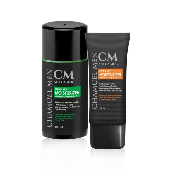 Chamuel Men Skincare Day & Night Skincare Set