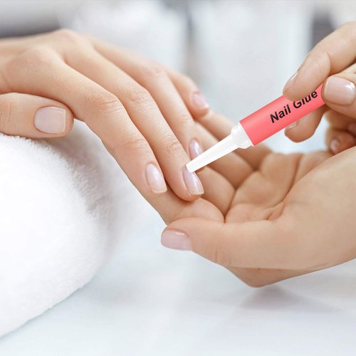 120 PCS Extra Long Nail Tips - Artificial Nails Tips Press On Nails Clear Natural False Nail Art Long Tips - Long Fake Nail Kit for Halloween,Nail Salons and Home (Transparent)