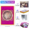 TWWDE AUG Oracle Cards Deck,The Romance Angels Tarot, 44 Tarot Oracle Deck,Love Oracle Cards,Tarot Cards with Guide Book, Oracle Cards Deck,Tarot Cards Set,Keywords, Yes or No(Romance Angels)