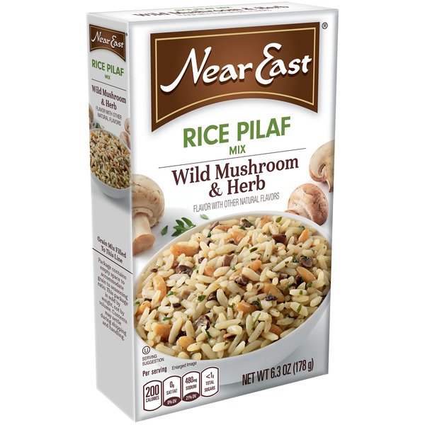 Near East Wild Mushroom And Herb Pilaf, 6.3 oz