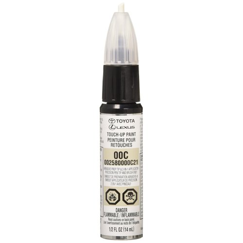 Toyota Genuine 00258-0000C-21 Clear Coat Touch-Up Paint Pen (.5 fl oz, 14 ml)