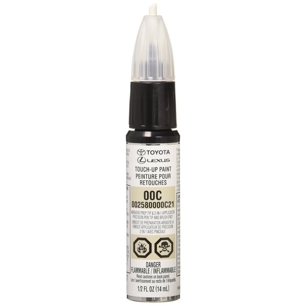 Toyota Genuine 00258-0000C-21 Clear Coat Touch-Up Paint Pen (.5 fl oz, 14 ml)