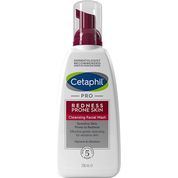 Cetaphil Face Wash, 236ml, PRO Cleansing Facial Wash, For Sensitive & Redness Prone Skin (Packaging May Vary)