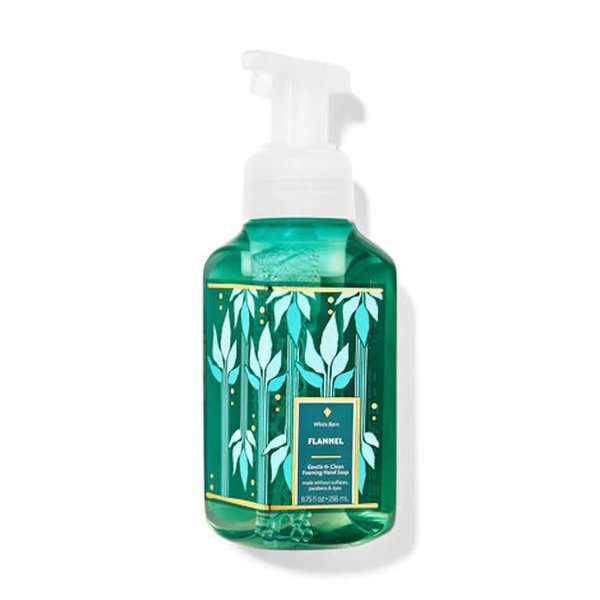 Bath & Body Works Flannel Gentle Foaming Hand Soap 8.75 oz (Flannel), 1 Count (Pack of 1)