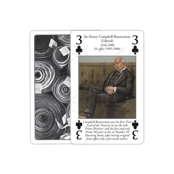 History of The Office of Prime Minister Playing Cards