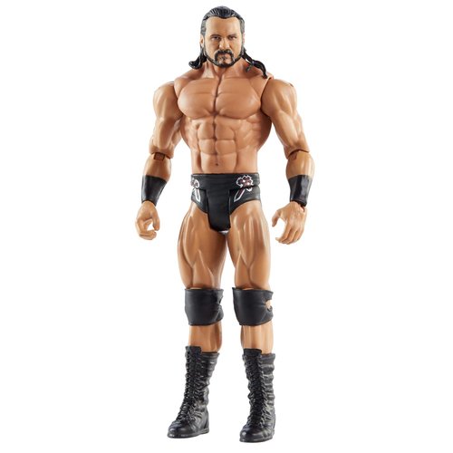 WWE Mattel Drew Mcintyre Basic Series #113 Action Figure in 6-inch Scale with Articulation & Ring Gear, Multicolor, GLB16