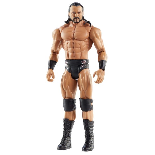 WWE Mattel Drew Mcintyre Basic Series #113 Action Figure in 6-inch Scale with Articulation & Ring Gear, Multicolor, GLB16