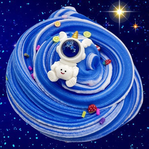 Scented Two-Color DIY Butter Slime kit,Super Soft and Non-Sticky,Kids Party Favors Slime Toys.(10oz 300ML)