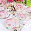 40 Pcs Donut Party Supplies, Donut Plates and Napkins, Donut Party Plates , Napkins for Sweet One Birthday Party Baby Shower Donut Party Decorations