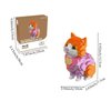 shenhailan Cute Animal Building Blocks, Pet Micro Mini Building Blocks for Adults and Kids Age 6+ Gift Toy 1006 Pcs (Orange Cat)