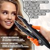 Fusion Hair Extensions Tools Keratin Hair Extension Tools Fusion Heat Iron Hair Extensions Heat Tool with Fusion Glue Protector Templates Hair Clips Finger Protector 2 Bags Keratin Glue Granule