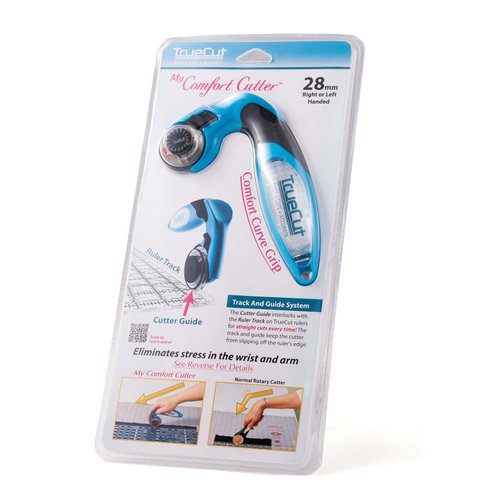 TrueCut 28mm My Comfort Rotary Cutter | Erginomic TrueCut 28mm Rotary Cutter from The Grace Company