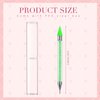Tatuo 4 Pcs Rhinestone Picker Dotting Pen,Nail Dot Paint Pen Tool Crystals Wax Pencil Pen for Rhinestone Gems Dual Ended Rhinestone Picker with 4 Case Manicure Nail Art DIY (Blue, Green, Pink, Purple)