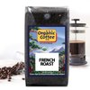 The Organic Coffee Co. Whole Bean Coffee - French Roast (2lb Bag), Dark Roast, USDA Organic