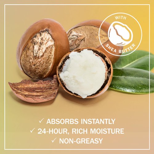 Olay Ultra Rich Moisture Hydrating Body Lotion for Women, Absorbs Instantly, Formulated with Vitamin B3 Complex, Shea Butter Scent, 18 fl oz