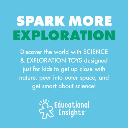 Educational Insights GeoSafari Jr. Talking Wildlife Camera, Voice & Photography-Robert Irwin, STEM Toy, Gift for Boys & Girls, Ages 4+