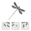 4Pcs Silver Dragonfly Hair Clip,Wedding Retro Antique Barrette,Bridal Headdress Head Wear Styling Hair Accessories for Girls Ladies Bobby Pins Hair pins French Hair Styling Pins Hair Accessories