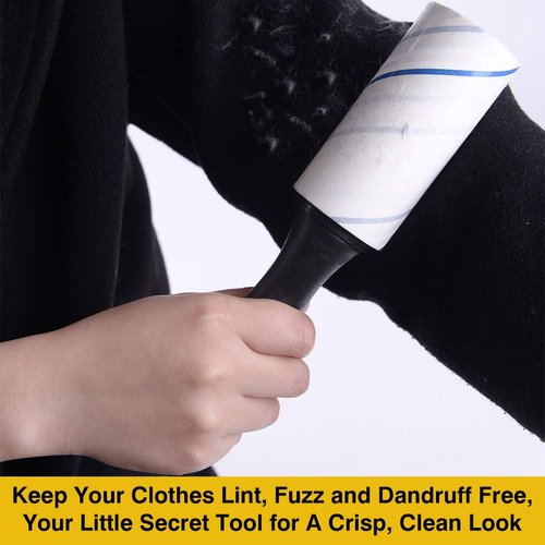 TIANBO FIRST Lint Rollers for Pet Hair Extra Sticky, Lint Remover Sticky Roller Dog Cat Fur Pet Hair Remover Roller Extra Sticky Lint Roller Travel Size for Clothes Couch, 450 Sheets Total, 5 Packs