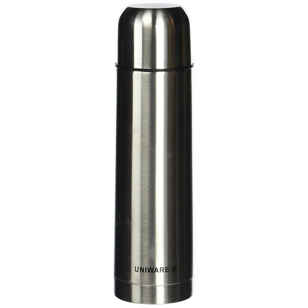 Uniware 2407 High Quality Stainless Steel Vacuum Flask Coffee Bottle/Thermos (Silver)