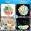 Abnaok Glow in The Dark Rocks, 600PCS Glowing Rocks for Aquarium Decoration, Outdoor Decor, Garden Lawn Yard, Walkway, Fish Tank, Pathway, Driveway