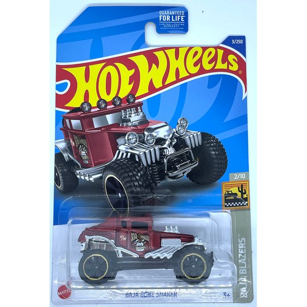 Hot Wheels 2022 - Baja Bone Shaker - Red - Baja Blazers 2/10