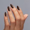 Brown Press on Nails Short Oval Nails,KXAMELIE Acrylic Nails Glue on Nails Short Almond,Soft Gel Nails Strong Nails Press ons,Fake Nails for Girls Stick on Nails for Women in 24PCS